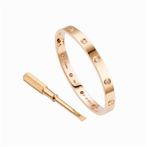 cartier screw bracelet with diamonds|screwdriver for cartier love bracelet.